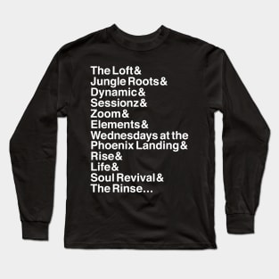 Legendary Boston Club Nights of the 90s Long Sleeve T-Shirt